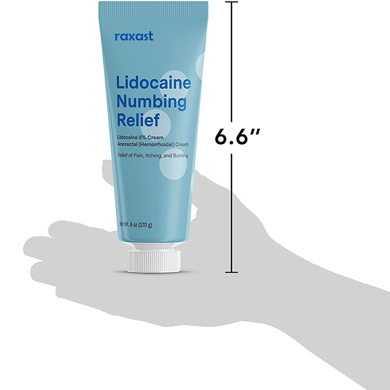 Numbing Lidocaine Cream 5%, 6 oz